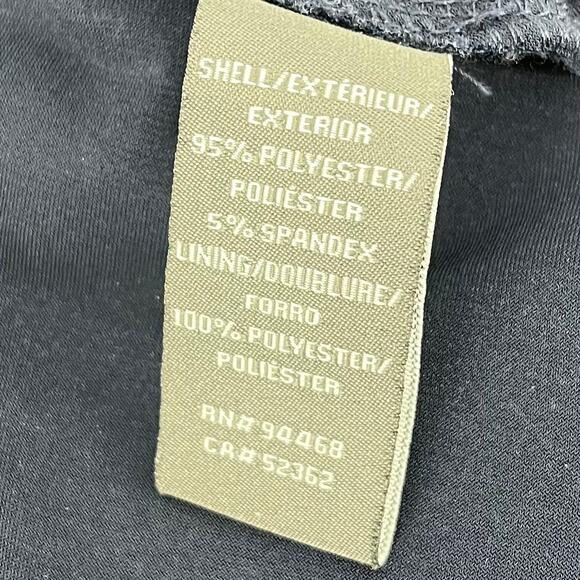 Vera Wang Navy Blue Long Sleeve V Neck Ruched Evening Gown Long Dress (4) - Picture 12 of 13